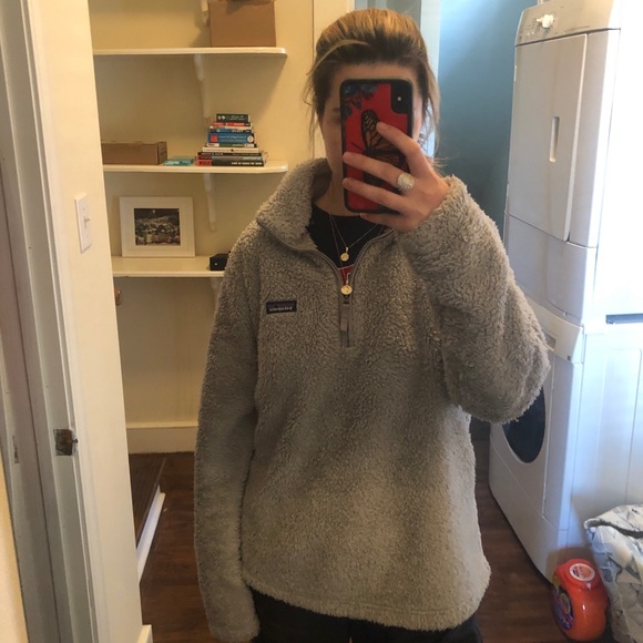 Patagonia Sweaters - Grey Patagonia quarter zip fleece